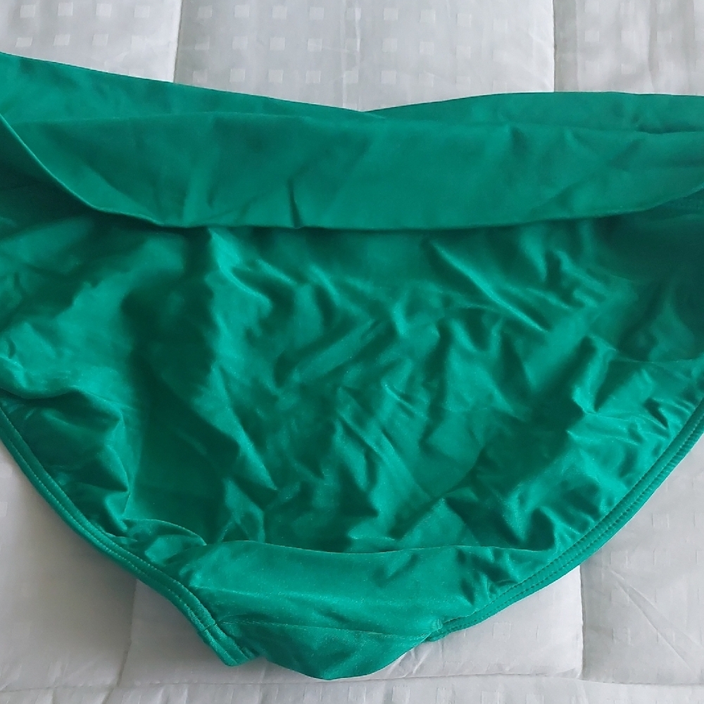 Emerald Green Women's Swim Bottom - Picture 7 of 9